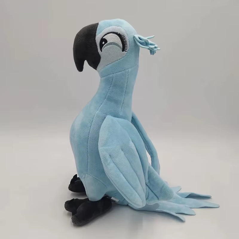 New Rio 2 Movie Cartoon Plush Toys 30Cm Blue Parrot Blu & Jewel Bird Dolls Christmas Gifts for Kids Plush Toy