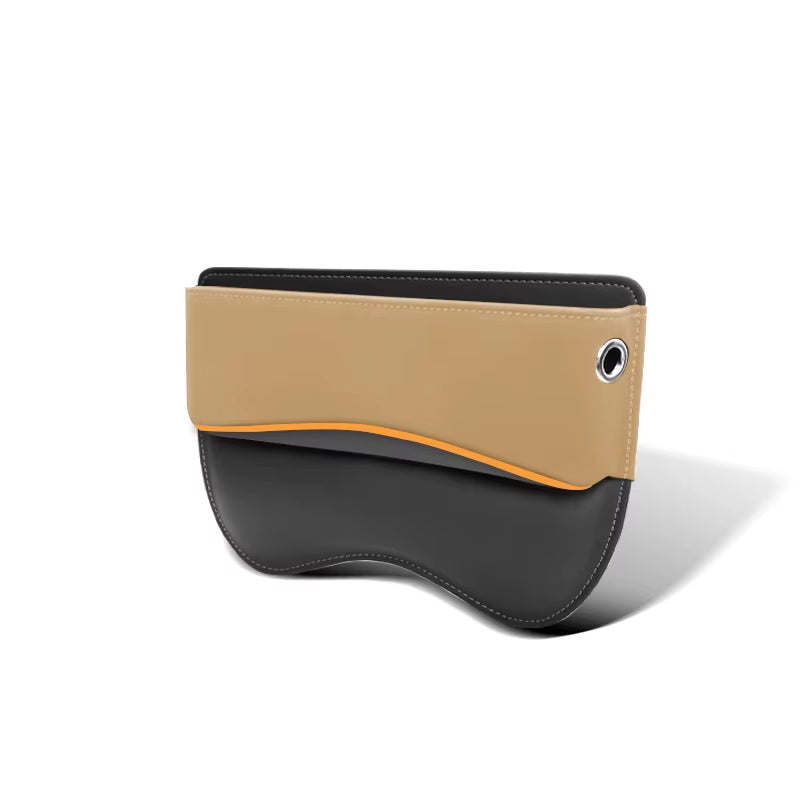 Suede Car Seat Side Storage Pocket for Car Seat Gap Filler Organizer Box Leather Car Crevice Stowing Tidy Interior Parts
