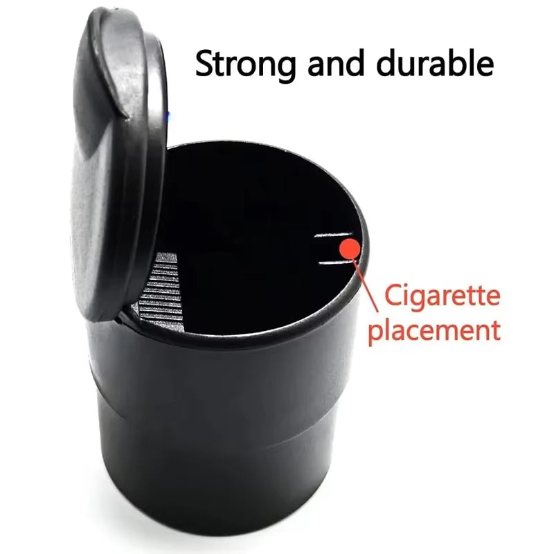Universal Car LED Ashtray Garbage Coin Storage Cup Container Cigar Ashtray Holder Auto Interior Accessories Car LED Ashtray