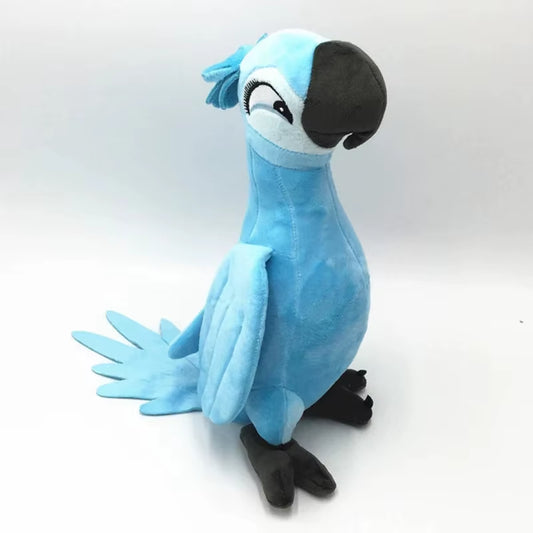 New Rio 2 Movie Cartoon Plush Toys 30Cm Blue Parrot Blu & Jewel Bird Dolls Christmas Gifts for Kids Plush Toy
