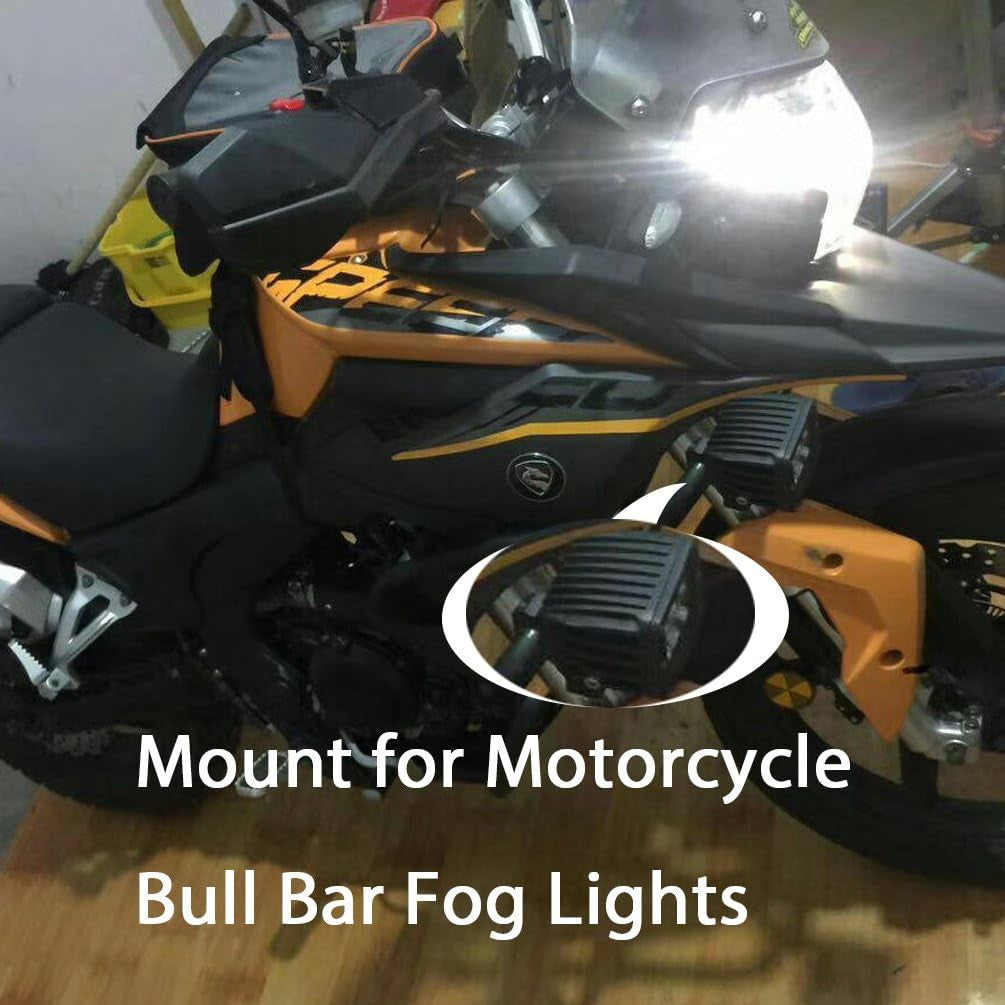 Roll Bar Clamps 1.75 Inch-Pack 4 Tube Clamp Bracket 1 3/4 Inch Roll Bar Mounting Brackets for UTV Truck Light Mount (1.75"-Clamp Mount Kit)