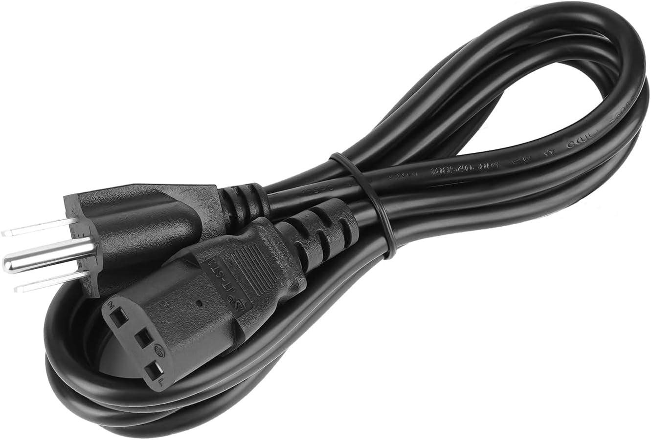 3 Prong Power Cord for Vizio TV, Vizio VX32L VW32L VX37L VW26L VA6 VMM26 LCD TV Power Cable