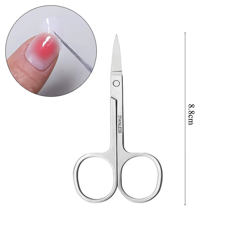 DIY Gel Nail Stickers Cured-Free Long-Lasting Solid Color Nail Strips Patch Slider Sticker Full Cover Decal Nail Manicure Patch