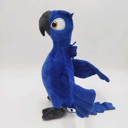 New Rio 2 Movie Cartoon Plush Toys 30Cm Blue Parrot Blu & Jewel Bird Dolls Christmas Gifts for Kids Plush Toy