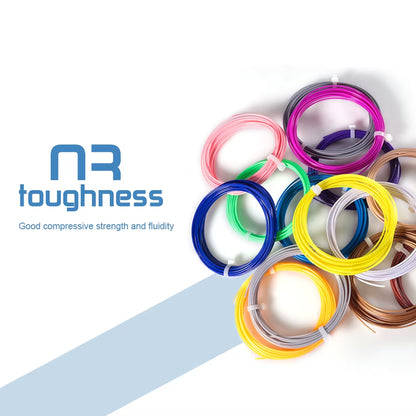 5M 20 Colors 3D Pen Refills Pla 3D Pen Printing Cables 3D Printer Filament Printing Materials High Precision Printer Cable